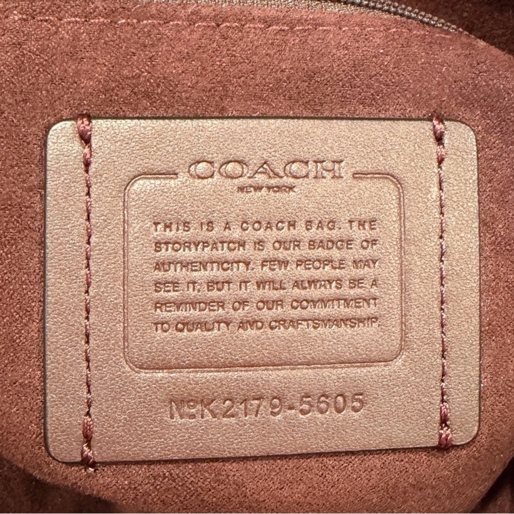 Coach Georgie Colorblock Signature Canvas Shoulder Bag - Picture 4 of 12
